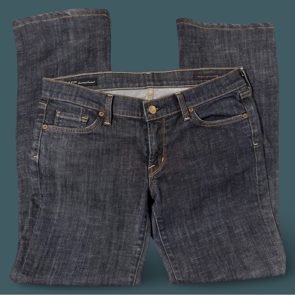 Like New - Citizens of Humanity sz31 Kelly low waist stretch boot cut jeans